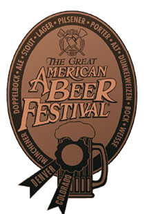 The great american beer festival logo.