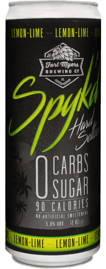 A can of spiked lemonade.